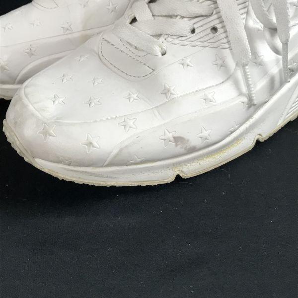 Nike Кроссовки AIR MAX с низким верхом с флагом США 25 белые(ИСПОЛЬЗОВАЛ)