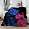 New T-TV G-Girl Vintage Who Really Cares Album 3D Flannel Blanket Soft Throw Art For Home Decor Sofa Naps Picnic Gifts Halloween