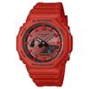 Мужские часы G-SHOCK GA-2100RRB-4A, пластиковый корпус, водонепроницаемость 200 м, цифровые, ударопрочные, кварцевые