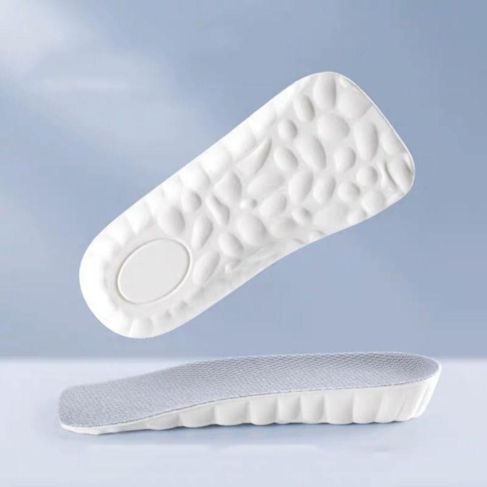 2 Pairs Soft Height Increase Insoles Cloud-sensing Sport Cushion Insoles Sports Running