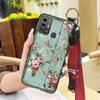 Shockproof Protective Phone Case For ZTE Blade A53 Pro Anti-dust For Mom Wrist Strap Waterproof Back Cover Elderly Lady