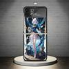 Чехол для телефона Genshin Impact Furina для Samsung Galaxy Z Flip 7 6 5 4 3 5G Ударопрочный чехол Z Flip7 Flip6 ZFlip5 Flip3 Flip4 Роскошный