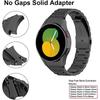 Металлический коннектор для ремешка Samsung Galaxy Watch 7 4 5 Pro 45мм 40мм 44мм 47мм 43мм Адаптер из нержавеющей стали 6 Classic Аксессуары