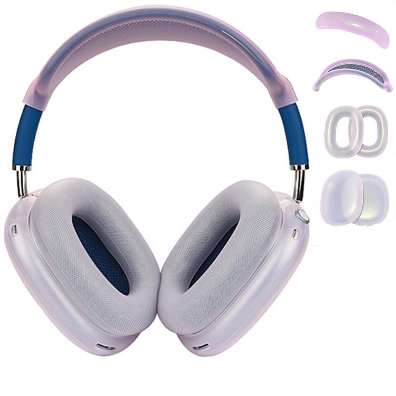 Transparent Silicone Protective Case for AirPods Max Earphones