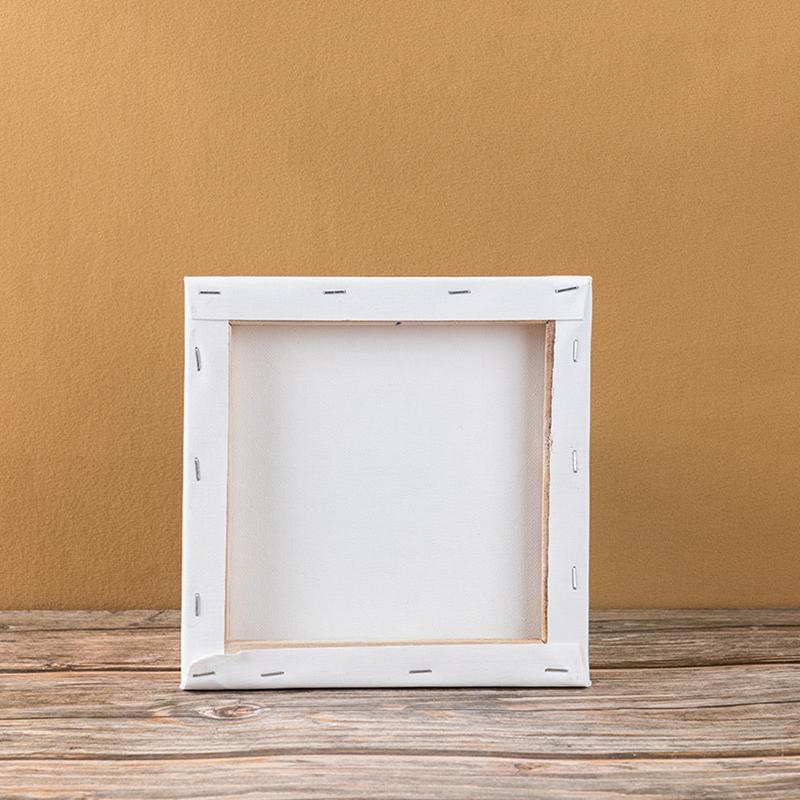 1 шт. Мини-холст панели художественные принадлежности хлопок пустой подходит для гуаши пустой квадратный холст художника галерея несколько размеров доступны