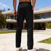 Mens Sweatpants Sild Stripe Elastic Waist Drawstring Running Jogging Sweatpants  Athletic Workout Pants