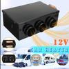 Car Heater 12V/24V Portable Automobile Heater Fan Heating Auto Windshield Defroster Car Anti-Fog Heater Auto