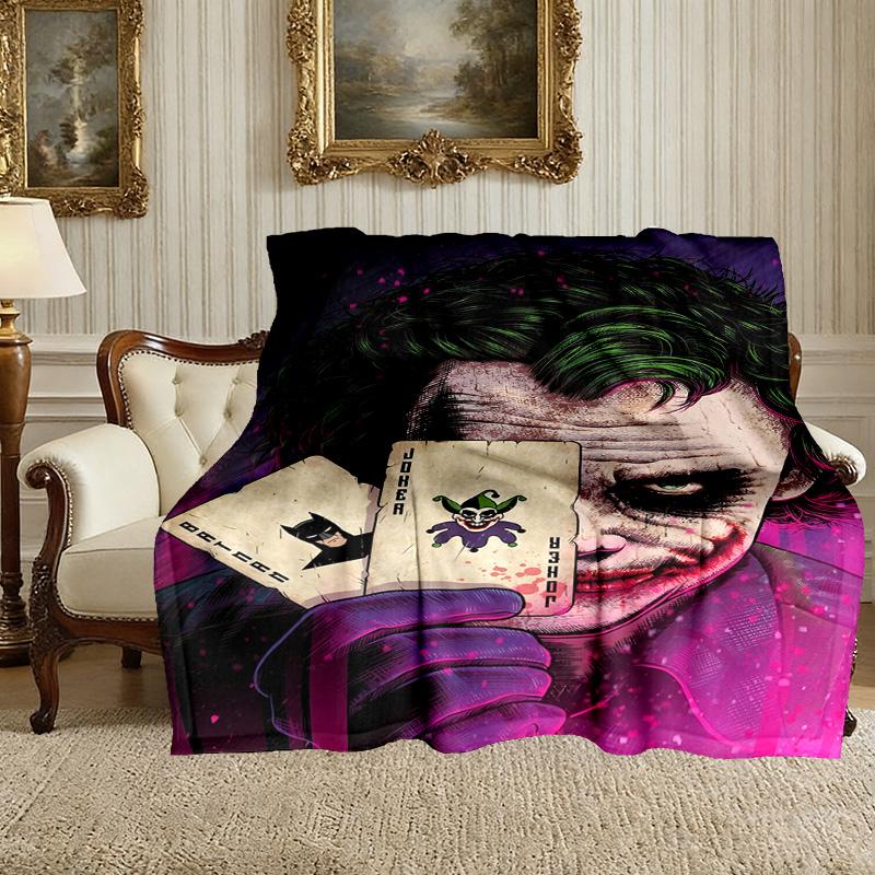 JOKER Blanket Lightweight Print Throw Blanket For Couch, Bed, Car, A Heartfelt Gift for Your Family and Friends