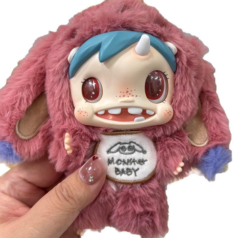 CryBaby 2-го поколения Летняя серия Длинноногий Ретро Винил Плюш Слепой куб Подвеска
