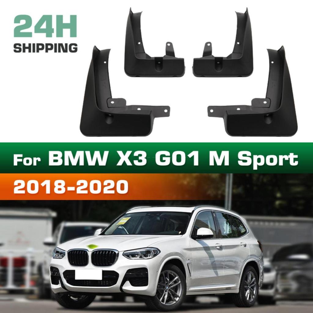4PCS Car Mud Flaps Splash Guards Mudguards Car Mud Flaps Compatible with BMW X3 G01/G01 M Sport 2018 2019 2020