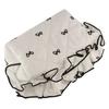 Bow Print Large Capacity Pen Case Flounce Makeup Lipstick Bag Portable Stationery Storage Bag  Kids