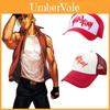 Хлопковая бейсболка с вышивкой серии Fatal Fury Terry Bogard для повседневной носки