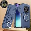 Чехол для Xiaomi Poco C75 4G Чехол Armor Сдвижная Защита Объектива Крышка для Poko Little C75 C 75 Pococ75 Автомагнитное Кольцо-Подставка Funda