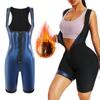 Women Sauna Suit Waist Trainer Full Body Shaper Sauna Shorts Sweat Bodysuits Tummy Control Slimming Shirts Workout Tank Tops Shapewear
