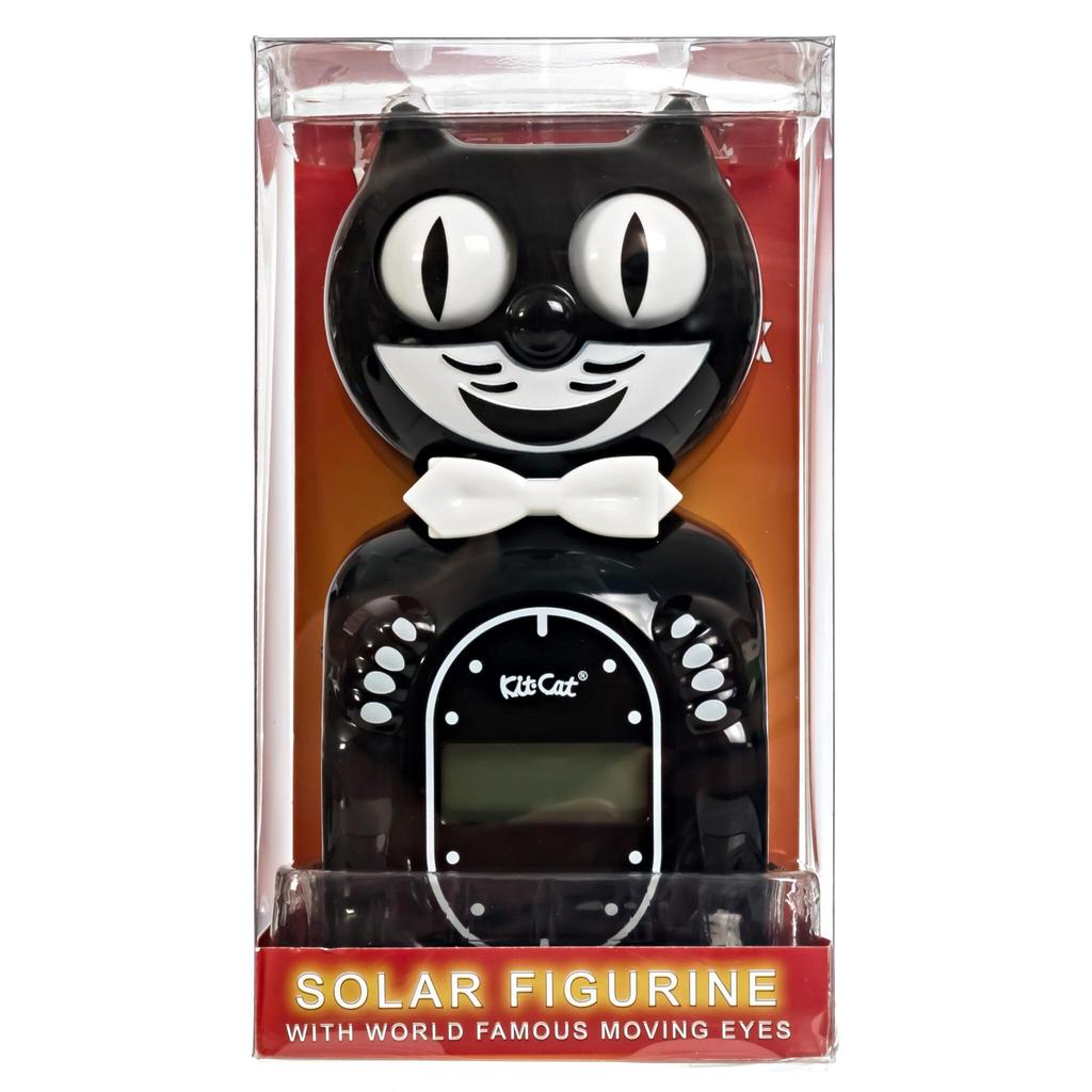 Kit Cat Klock Kit Cat Часы, Милые Цифровые Часы с Кошкой, Черные