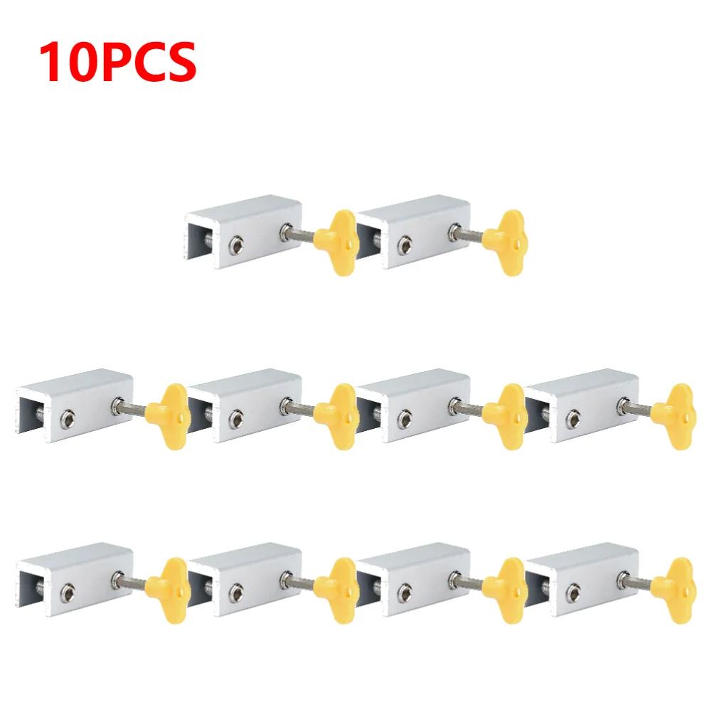 Одно-/двухстворчатая регулируемая раздвижная дверь, оконный замок, стопор дверной рамы, замок безопасности, фурнитура для улучшения дома