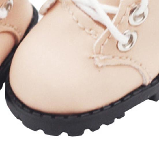 Обувь для кукол Аксессуары Мини ботинки Мартина для 15-сантиметровой куклы Обувь из искусственной кожи Легко надевать Аксессуары для кукольной обуви