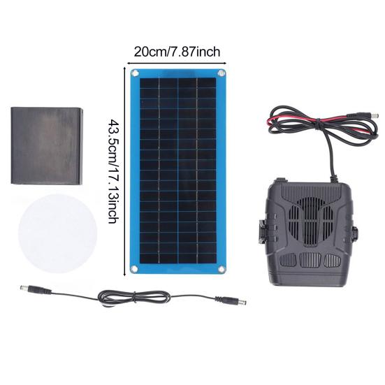 30 Вт Портативный солнечный обогреватель Курятник Приют для животных Теплица Домик для питомца Сушка Обогрев Солнечный обогреватель Зимнее тепло Ветровое оборудование