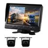 OBEST Комплект монитора с камерой с записью Камера заднего вида ЖК-монитор для 1080P Экран слепой зоны BSD Совместимый с Heavy 20M 7-дюймовая функция, Комплект,