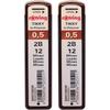 Стержни для механического карандаша Rotring Tikky 0,5 мм 2B 12 шт.