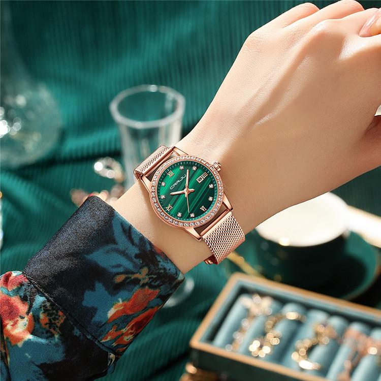 CRRJU-2186 Женские часы Женские модные часы Простые кварцевые часы