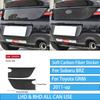 For Subaru BRZ/ For Toyota GR86 -up Carbon Fiber Decal Car Center Console Shift Panel Interior Decorative Stickers