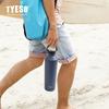 Tyeso Stainless Steel Vacuum Insulated Water Bottle Portable Durable  Leak-Proof for Outdoor Sports Matte Finish Carry Handle