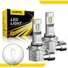 AUXITO 9006 HB4 LED Headlight Bulbs High/Low Beam Super Bright White Kit 2PCS