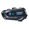 600M Intercom Bluetooth 5.3 EDR гарнитура для шлема с возможностью совместного использования музыки мотоциклетные беспроводные наушники громкая связь помехоустойчивые наушники для 6 мотоциклистов