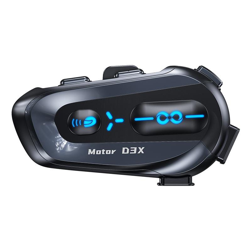 600M Intercom Bluetooth 5.3 EDR гарнитура для шлема с возможностью совместного использования музыки мотоциклетные беспроводные наушники громкая связь помехоустойчивые наушники для 6 мотоциклистов