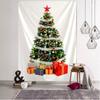 Christmas Tree Hanging Fabric Decoration Small Fresh Christmas Background Wall Blanket Wall Cloth Simple Tapestry Large Size