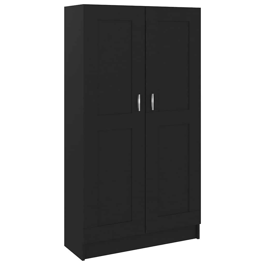 Bookshelf Black 82.5 x 30.5 x 150 cm Particleboard