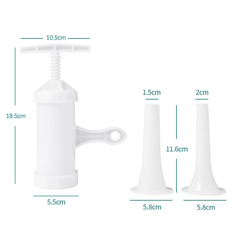 Колбасница Начинка для колбасы Вяленый пистолет Манаул Шприц для мяса Домашний инструмент для домашней колбасы Маленький инструмент для колбасы Наполнитель для колбасы