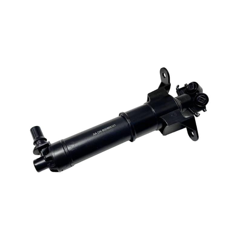 Left Right Headlight Washer Sprayer Nozzle Pump for Select Models OEM 80D955101 80D955102 ABS Construction
