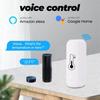 Tuya Smart Temperature and Humidity Sensor Battery Powered WiFi + Bluetooth Smart Home Hygrometer Thermometer Monitor