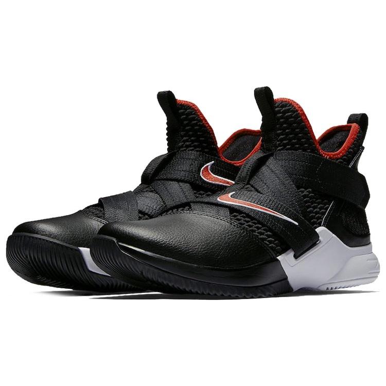 Nike LeBron Soldier 12 'Black Red' Men's AO2609-001