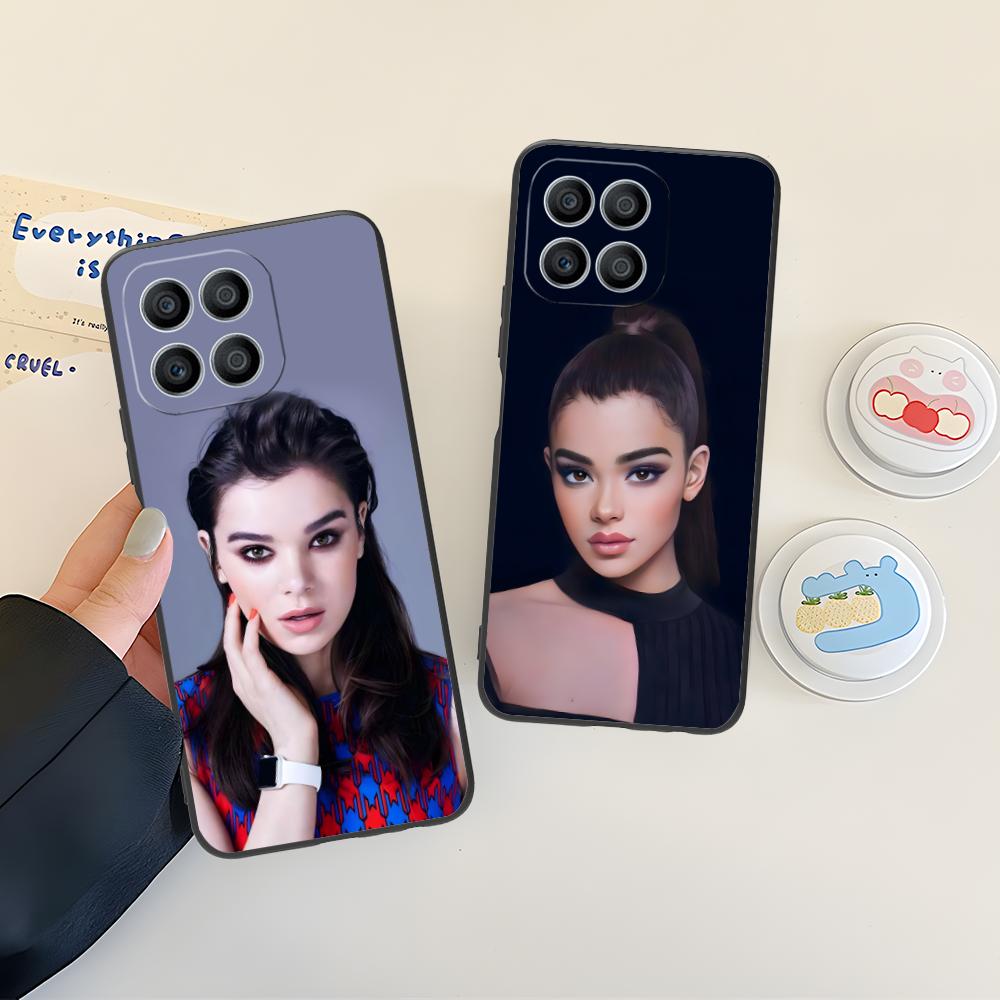 Матовый чехол из ТПУ для мобильного телефона Hailee Steinfeld для Honor 90 80 70 60 50 30 20 10 9 8 7 Pro S SE Lite 5G, цветной чехол с принтом
