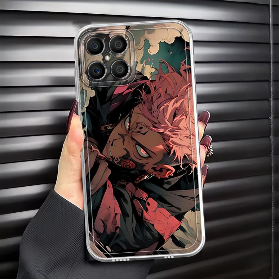 Чехол для Honor X7b X9b X8b X9a X8a 90 Lite X8 Мягкий чехол для телефона J-Jujutsus K-Kaisens