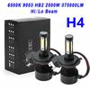 Replacement 6500K,2500W,375000LM Car 4-Side H4 LED Headlight Bulbs High/Low Beam
