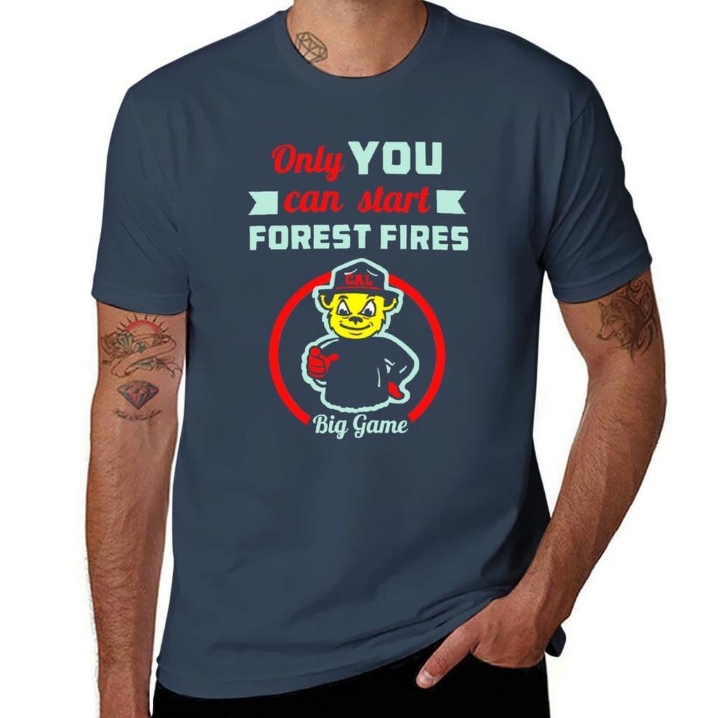 Only You Can Start Forest Fires Tshirt Big And Tall Short Sleeve Tee