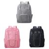 Polyester Mesh Sports Backpack With Reflective Design For Outdoor Activities And Travel