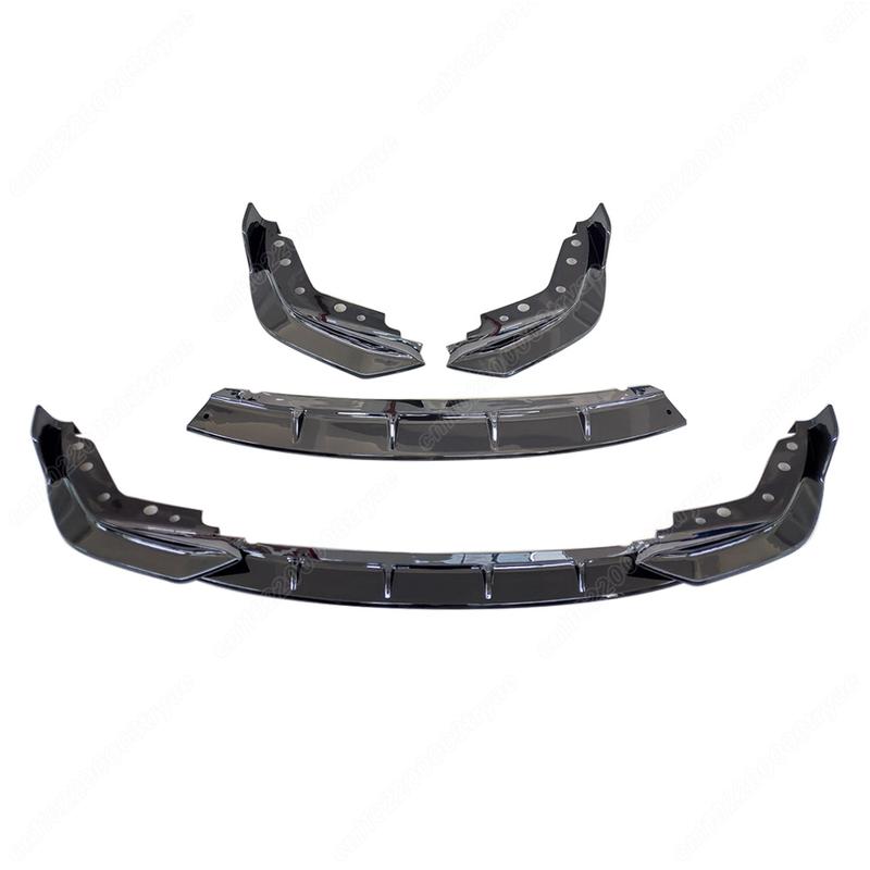 For BMW 3 Series M Sport G20 G21 G28 2019 2020 2021 2022 Front Bumper Spoiler Splitter Lip 3-section Front Shovel Modification