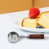 15ml Measuring Spoon Accessories Heavy Duty Comfortable Grip Multifunctional Wood Handle Anti