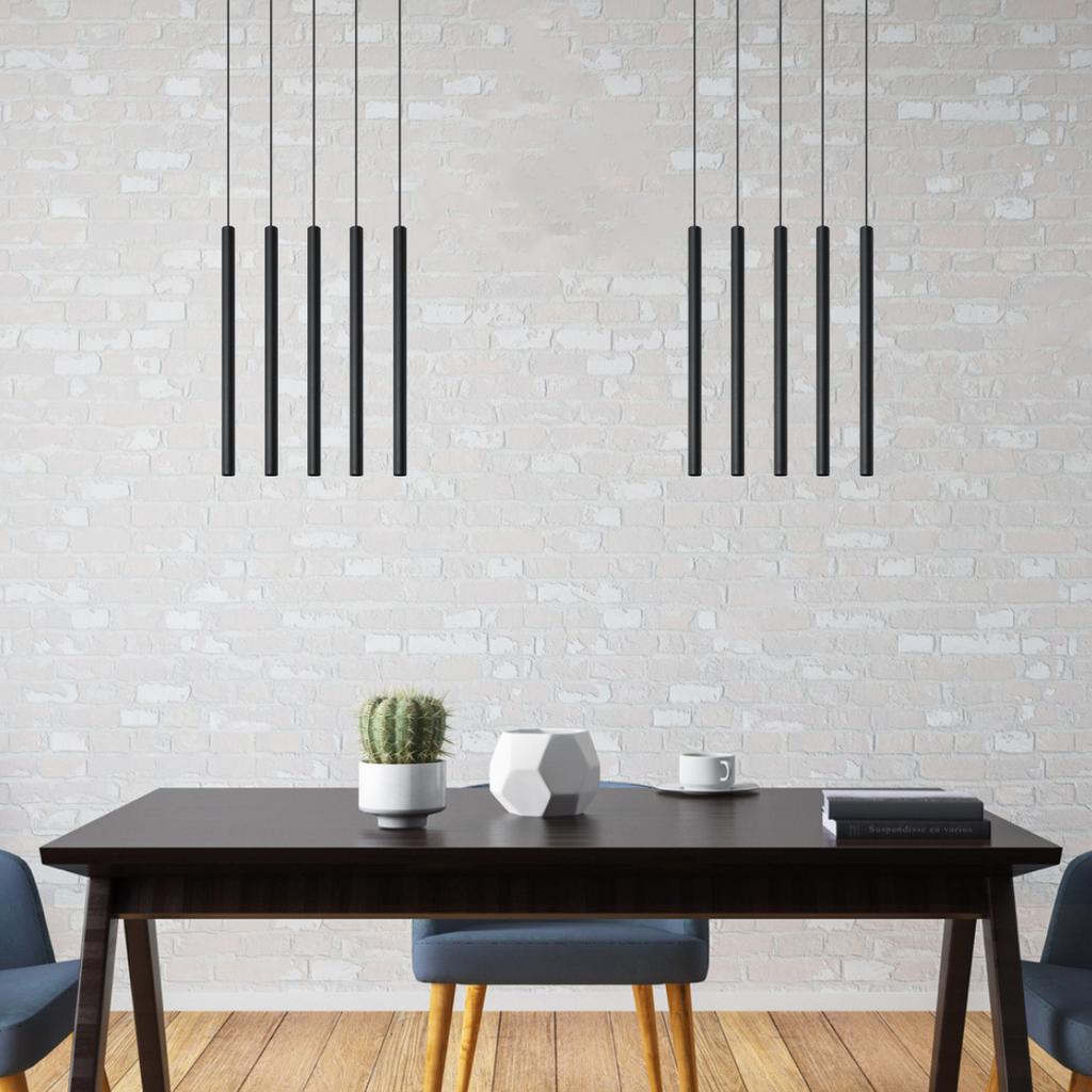 PASTELO 5 black hanging lamp