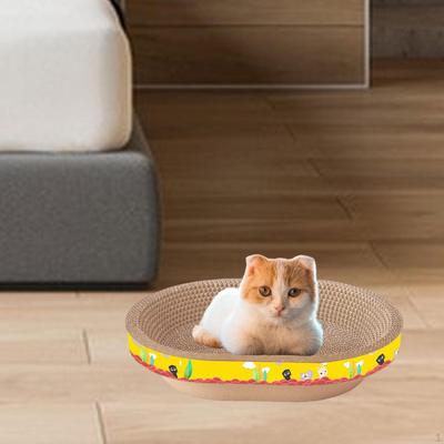 Гнездо-лежанка для кошки, , Гофрированный, Износостойкий, Игрушка, Когтеточка