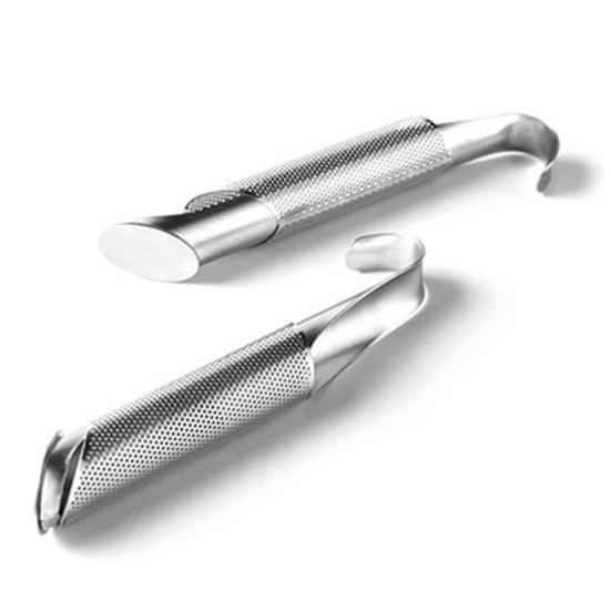 Tea Strainer Fine Mesh Heat-resistant with Hook Non-slip Percolating Portable Stainless Steel Pipe Shape Hanging