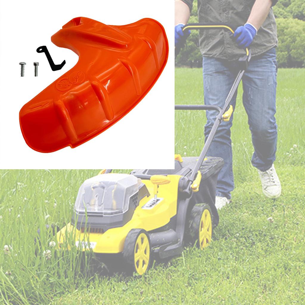 Защитный дефлектор травы на замену, совместимый с триммерами FS55R FS55, прочный пластиковый аксессуар для газонокосилки