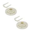 Комплект ступицы привода стиральной машины W10528947, 2 шт. для Kenmore W10396887 AP5665171