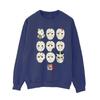 Friday The 13th Womens/Ladies Jason Masks Sweatshirt