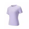 Running Series Letter Round Neck Comfortable Breathable Versatile Short Sleeve T-Shirt Women T-Shirt Cool-Purple 962525104-2